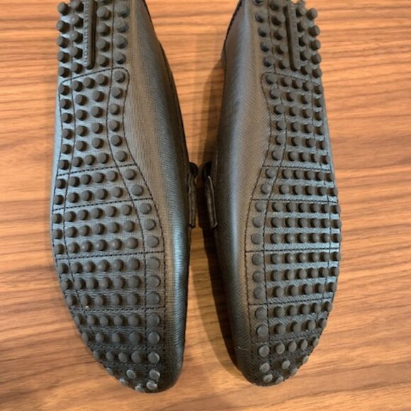 Louis Vuitton Men's Hockenheim Black Leather Loafers - Picture 8 of 9